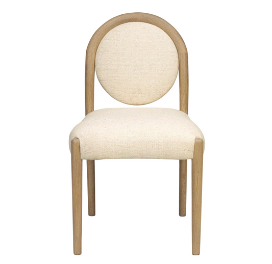 Prentiss Dining Chair, Cream