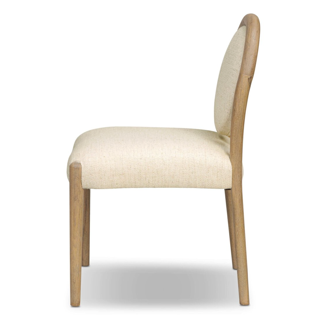 Prentiss Dining Chair, Cream