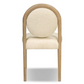 Prentiss Dining Chair, Cream