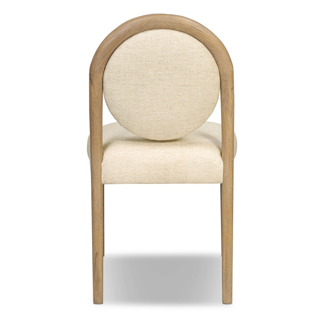 Prentiss Dining Chair, Cream