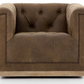 Maxx Swivel Chair, Umber Brown