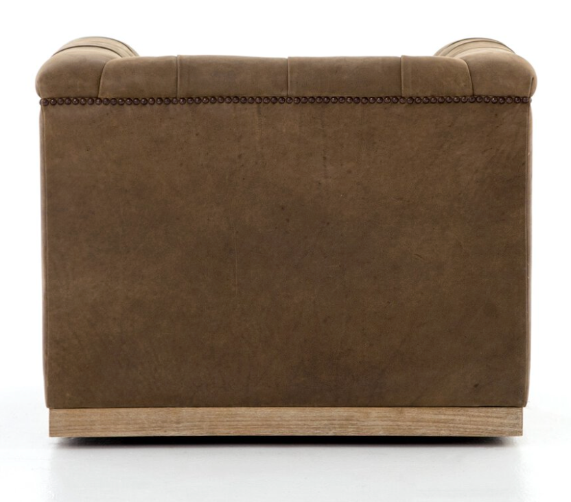 Maxx Swivel Chair, Umber Brown