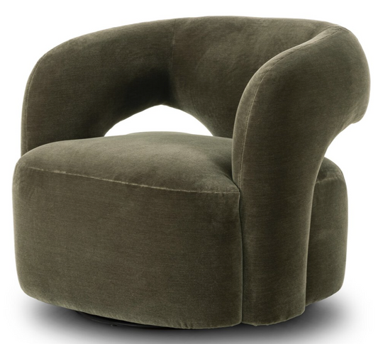 Mazie Swivel Chair, Monte Olive