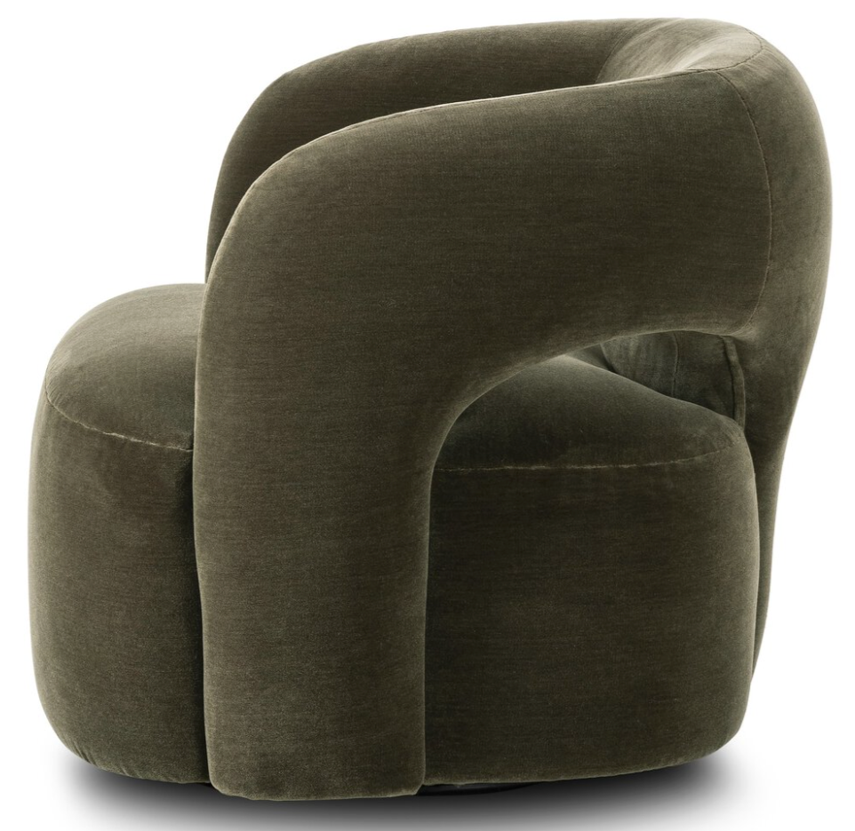 Mazie Swivel Chair, Monte Olive