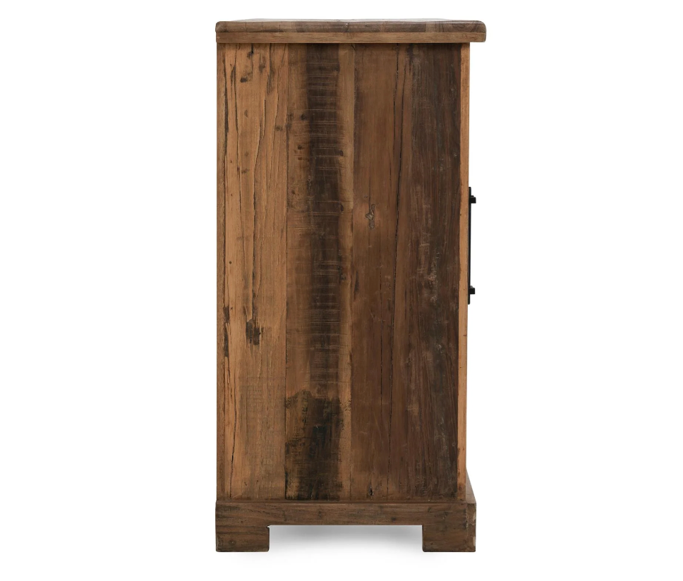 Zion Reclaimed Wood 4 Door Sideboard