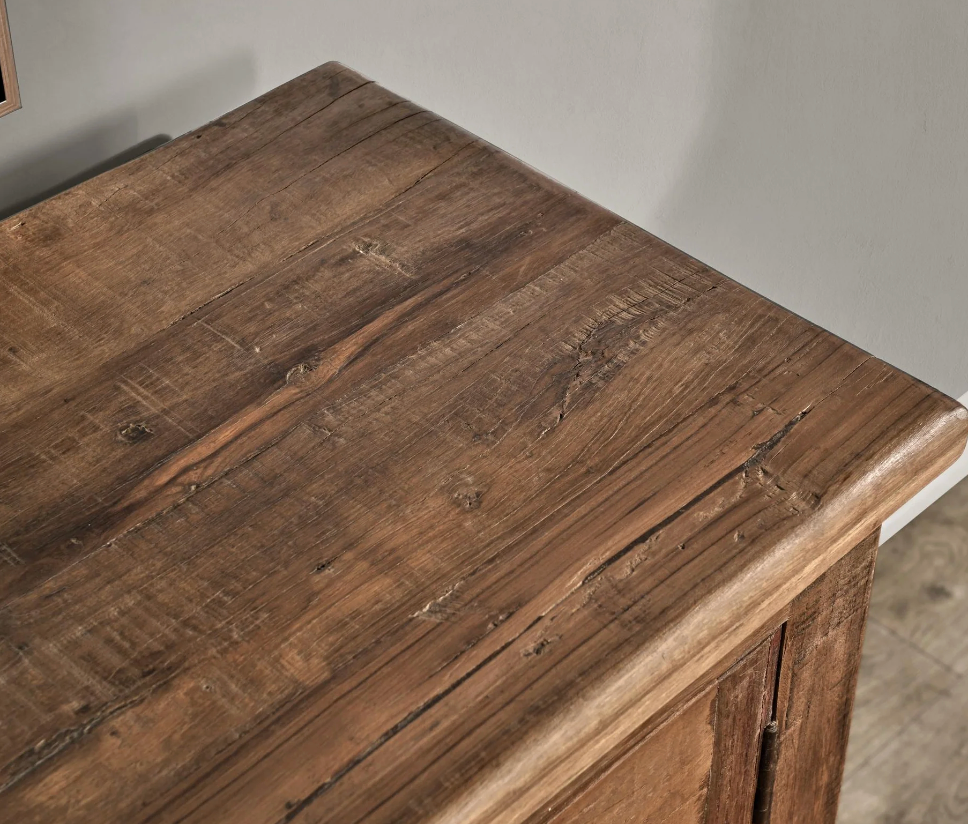 Zion Reclaimed Wood 4 Door Sideboard