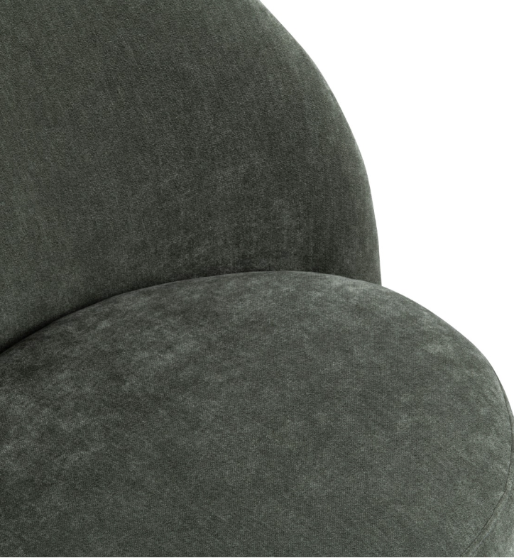 Fairfield Rolling Dining Chair, Moss