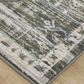 Augustine Rug, Black/Multi (Various Sizes)