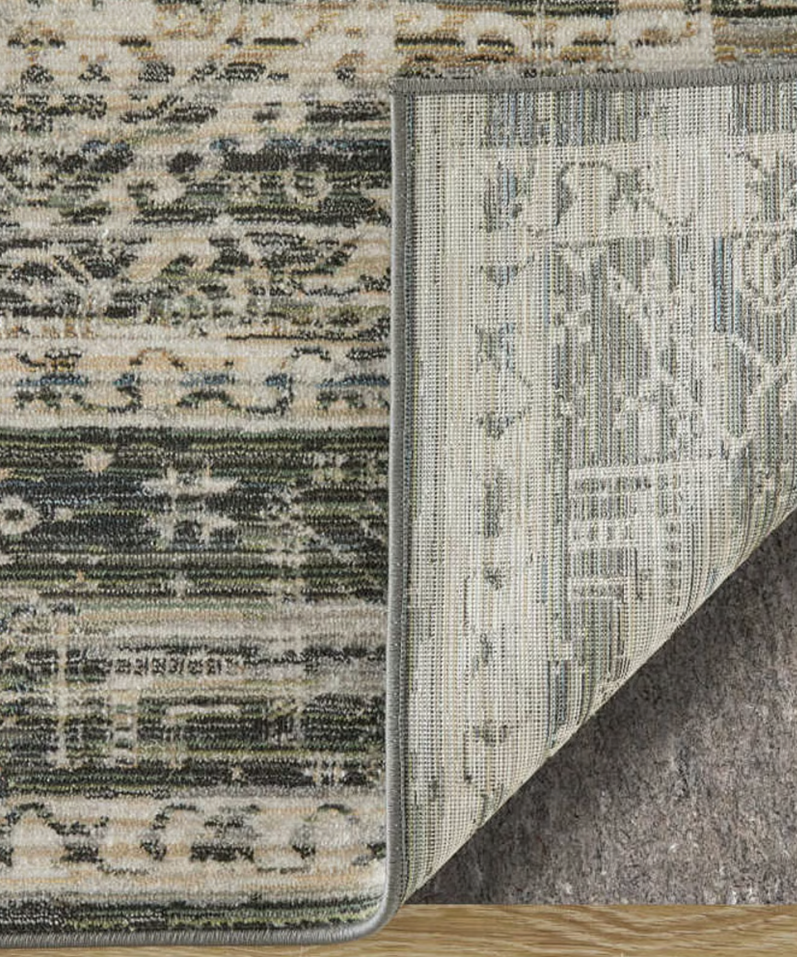 Augustine Rug, Black/Multi (Various Sizes)