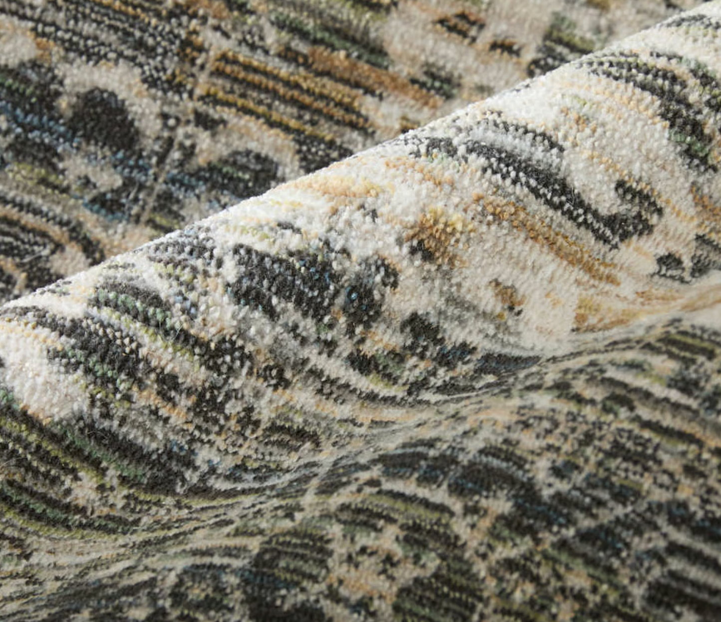 Augustine Rug, Black/Multi (Various Sizes)