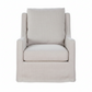 Bret Swivel Chair, Kiwi Linen