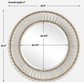 Denali Round Mirror