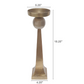 Aluminum Pillar Candle Holder w/ Antique Gold Finish (Various Sizes)