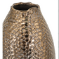 Textured Bronze Ceramic Vase