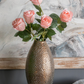 Textured Bronze Ceramic Vase
