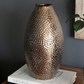 Textured Bronze Ceramic Vase