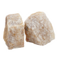 Lucent Quartz Bookends, Set of 2