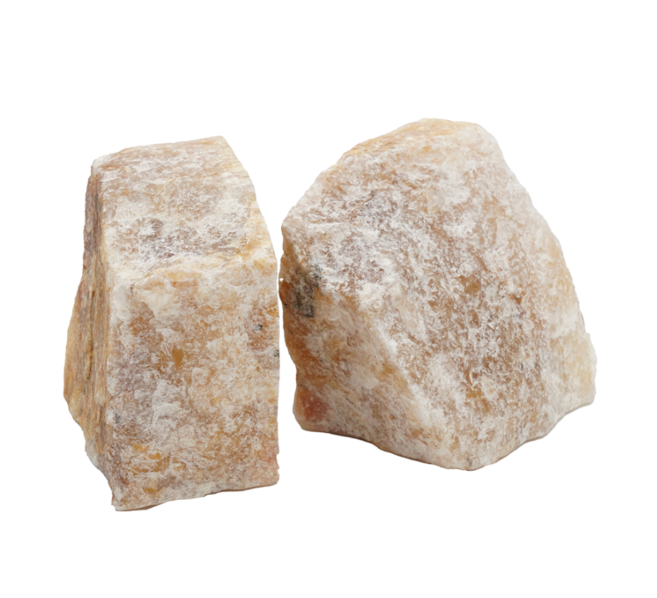 Lucent Quartz Bookends, Set of 2
