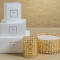 Tonka Absolute Gold Braided Candle Jar, 4 Wick