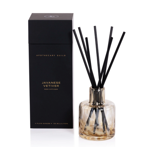 Apothecary Guild Opal Glass Reed Diffuser in Gift Box (Various Fragrances)