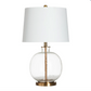 Hammered Glass Table Lamp