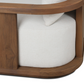Tahana Outdoor Swivel Chair, Alessi Linen