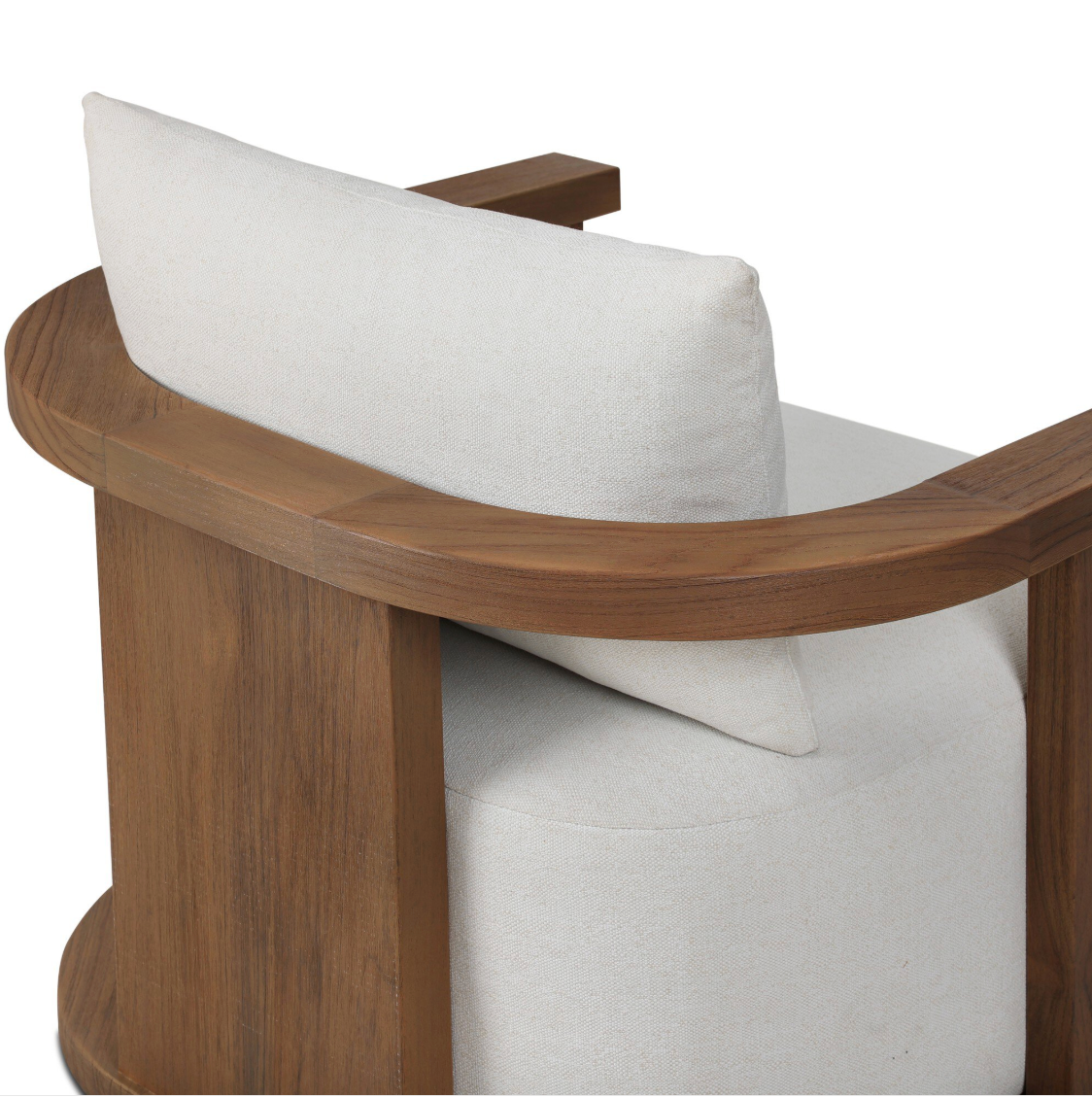 Tahana Outdoor Swivel Chair, Alessi Linen