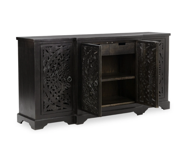 Harmony Breakfront Sideboard (Black)