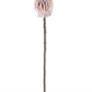 26" Flocked Pink King Protea Stem