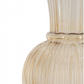 Amber Floral Vase