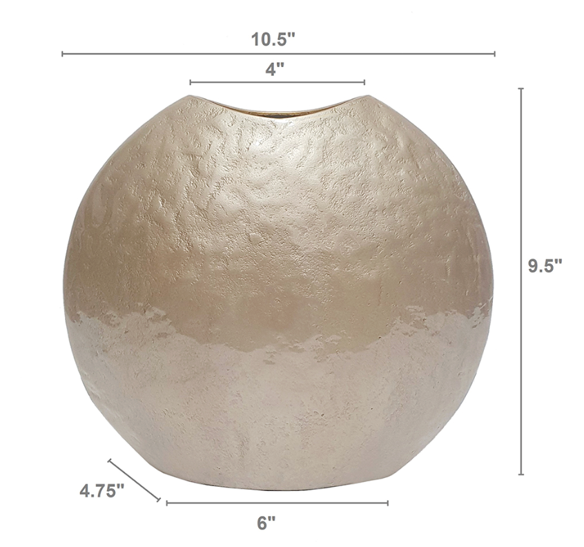 Textured Champagne Vase