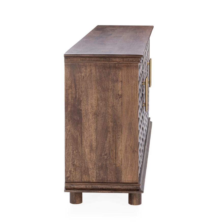 Shira 4 Door Buffet, Kona Brown