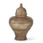 19.5" Mango Wood Lidded Container