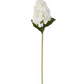 28" White Real Touch Cone Hydrangea Stem