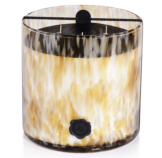 Apothecary Guild Opal Glass 5-Wick Candle Jar, Javanese Vetiver