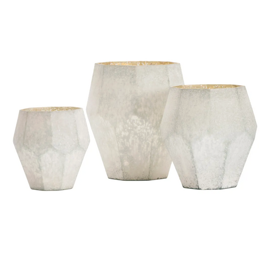 Medallion Glass Vase (Various Sizes)