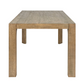 Crest Dining Table 78", Warm Natural