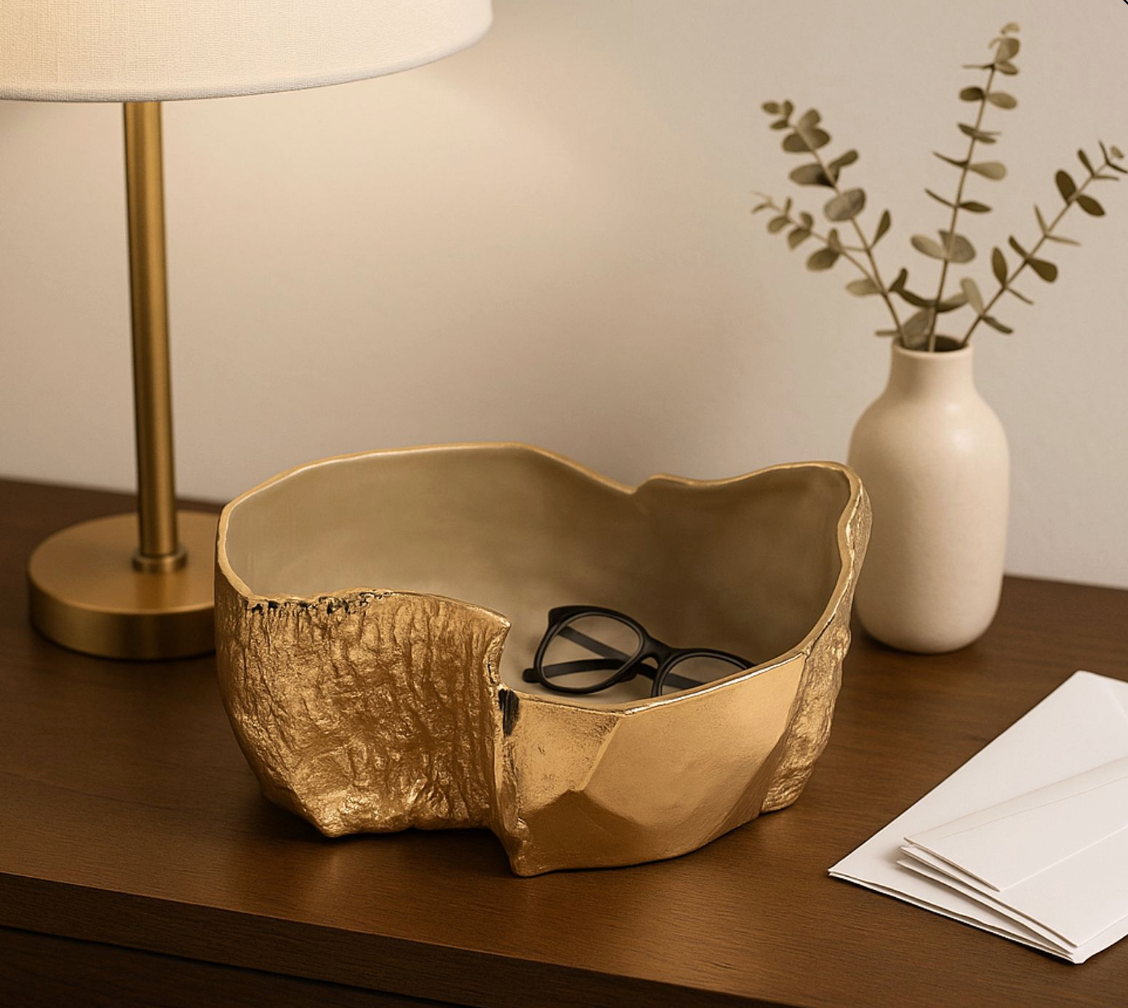 Chloeway Gold Bowl