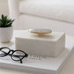 Marble Box with Agate Top