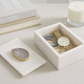 Marble Box with Agate Top