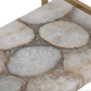 Agate Tray with Gold Handles