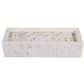 White Marble w/ Gold Dominoes Set