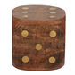 Antique Brown w/ Gold Dice