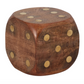 Antique Brown w/ Gold Dice