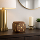 Antique Brown w/ Gold Dice