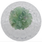 Green Stone Glass Jar, Large