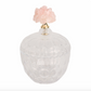 Pink Stone Glass Jar, Large