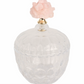 Pink Stone Glass Jar, Large