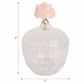 Pink Stone Glass Jar, Large