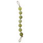 Frosted Green Bead Garland